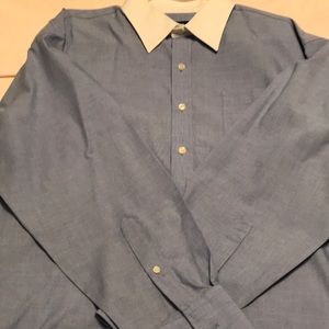Men’s button down dress shirt.